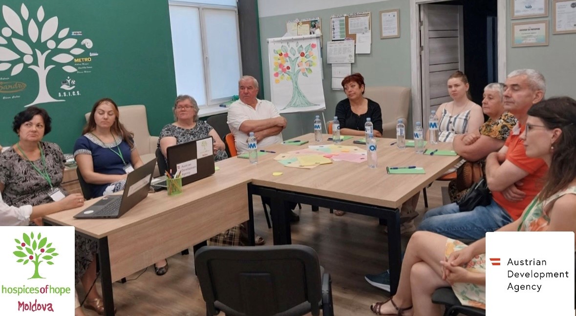 Sesiune de instruire îngrijiri paliative – Hospices of Hope Moldova